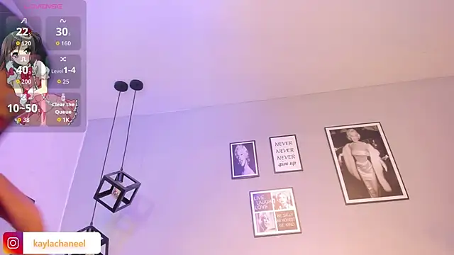 Kaylachannell online show from February 16, 3:38 am