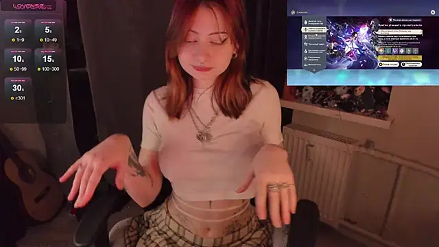 Snapshot of Melante chatting on October 24, 4:39 pm Melante online show from October 24, 4:39 pm