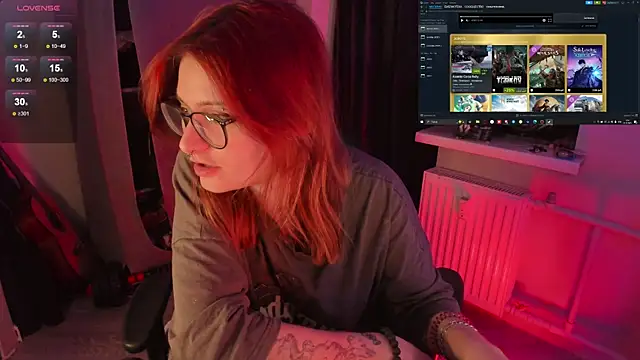 Snapshot of Melante chatting on December 23, 3:50 am Melante online show from December 23, 3:50 am