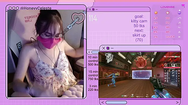 HoneyyCeleste online show from May 27, 6:26 pm