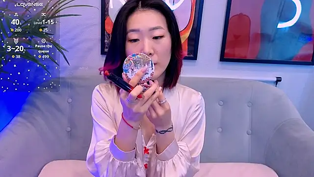Snapshot of AikoYamada chatting on September 27, 6:08 am AikoYamada online show from September 27, 6:08 am