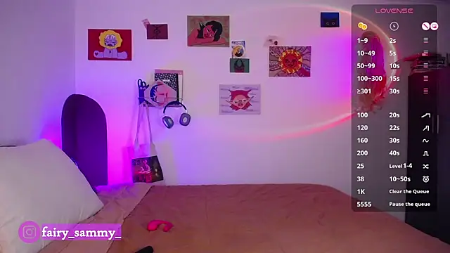 fairy sammy  online show from February 10, 10:31 pm