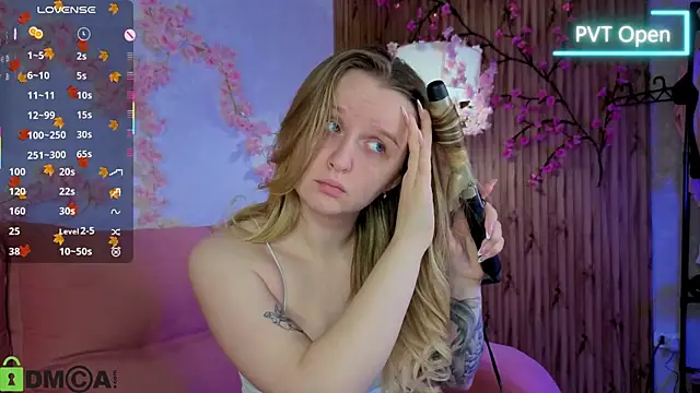 Rina Panic online show from November 17, 1:09 am