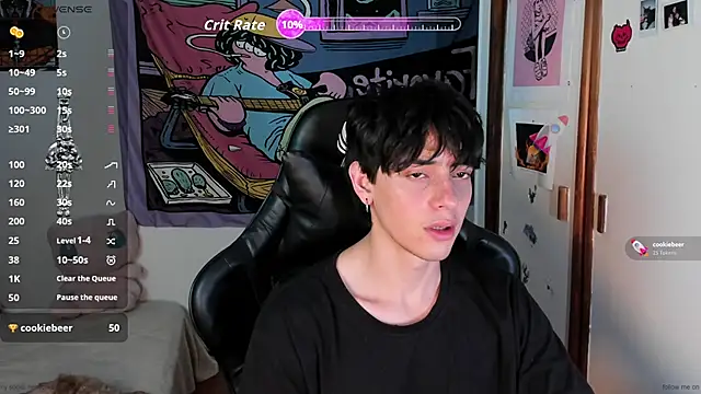 Snapshot of sai_l01 chatting on February 13, 12:43 am sai l01 online show from February 13, 12:43 am