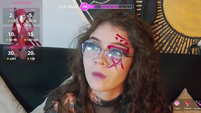 RavennMoonn online show from October 25, 8:31 pm