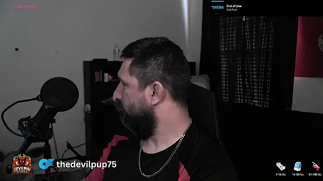 DevilPup75  online show from June 18, 1:27 pm