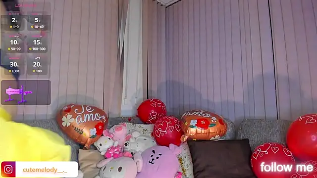 Melody-chers online show from February 13, 11:49 pm