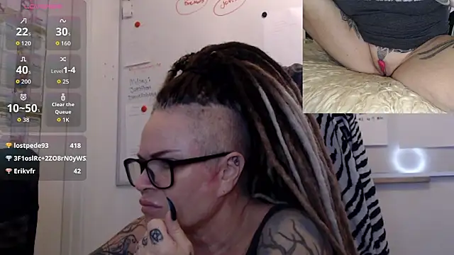 DarkDomina online show from January 13, 8:18 am