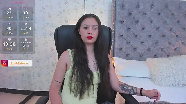 Aprilwatson online show from October 2, 6:44 pm