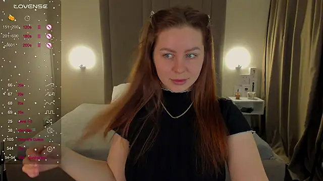 MikaBloom online show from January 9, 1:45 am