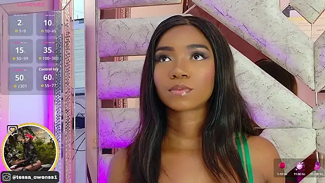 Tessa Owenss online show from March 6, 9:32 pm