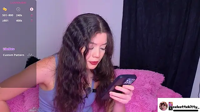 celestte evans 1 online show from October 18, 4:36 am