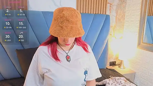 angel  red  online show from April 16, 3:18 am