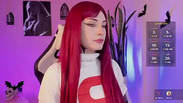 VelvetVampiree online show from April 8, 2:24 am