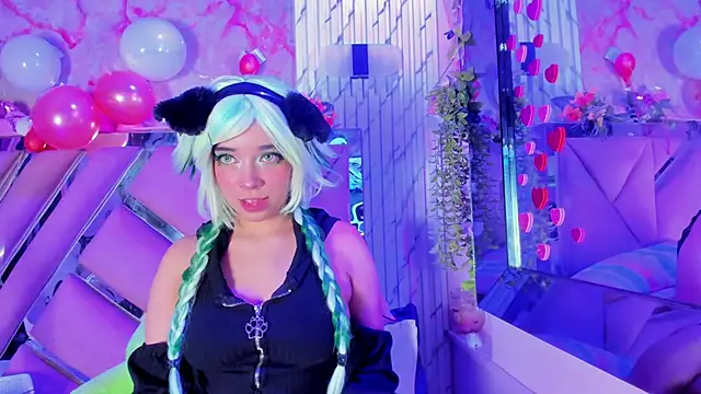 Snapshot of Akane_Hikari_ chatting on February 24, 4:46 am Akane Hikari online show from February 24, 4:46 am