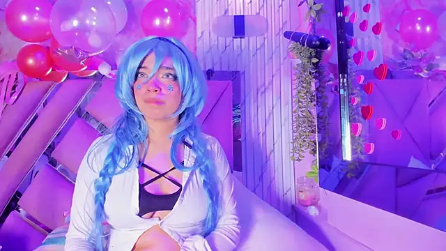 Snapshot of Akane_Hikari_ chatting on February 3, 6:40 am Akane Hikari online show from February 3, 6:40 am