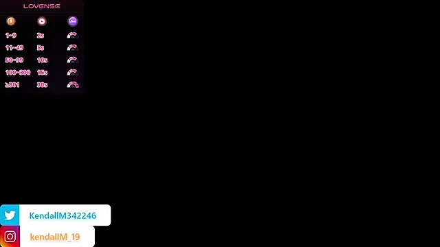 Snapshot of _Kendall_19 chatting on June 25, 7:41 pm Kendall 19 online show from June 25, 7:41 pm