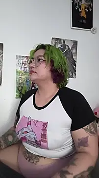 XxGreenGoodxX online show from April 8, 8:10 pm