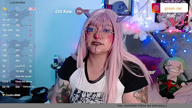 XxGreenGoodxX online show from December 19, 12:58 am