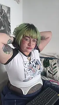 XxGreenGoodxX online show from May 9, 8:01 pm