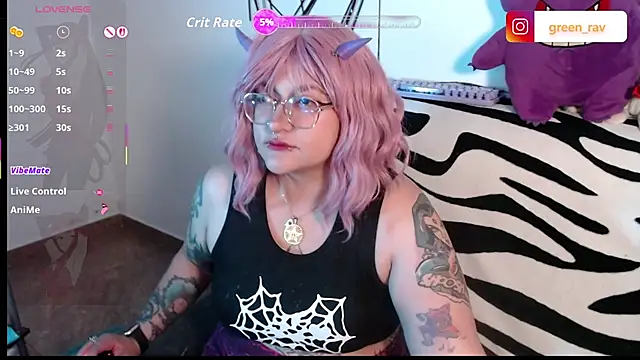 XxGreenGoodxX online show from March 11, 9:31 pm