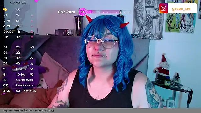 Snapshot of XxGreenGoodxX chatting on December 14, 11:21 pm XxGreenGoodxX online show from December 14, 11:21 pm