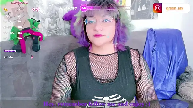 XxGreenGoodxX online show from June 21, 7:30 pm