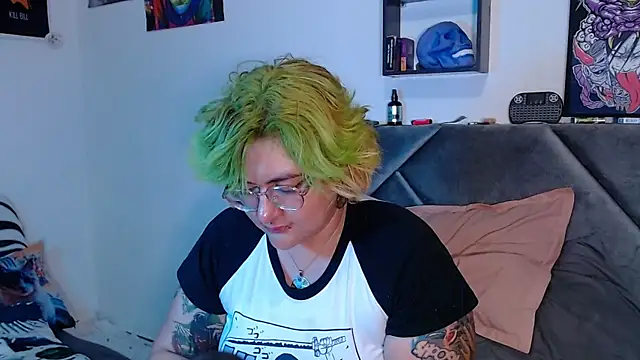 XxGreenGoodxX online show from January 12, 10:14 pm