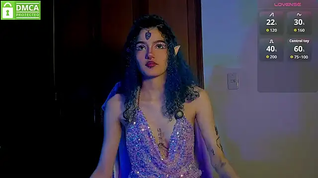 Bluedarkelf888 online show from September 25, 7:09 pm