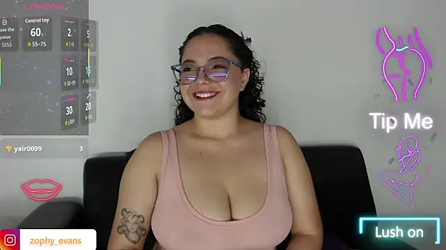 Zophy Evans  online show from November 30, 7:36 pm