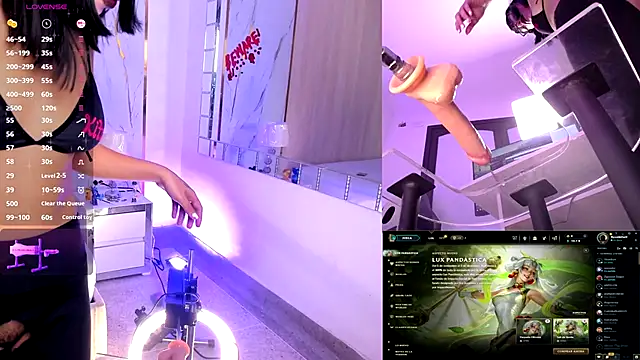 Snapshot of Nyveth chatting on November 7, 5:34 am Nyveth online show from November 7, 5:34 am