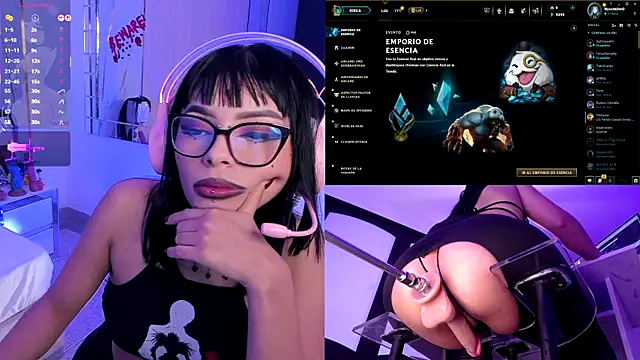 Snapshot of Nyveth chatting on November 28, 2:39 pm Nyveth online show from November 28, 2:39 pm