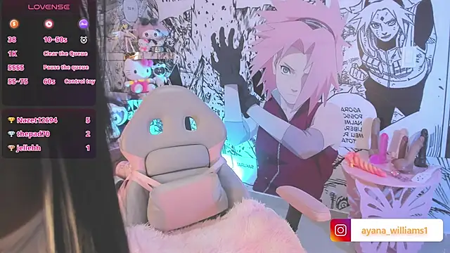 Baby ayana  online show from November 13, 2:15 am