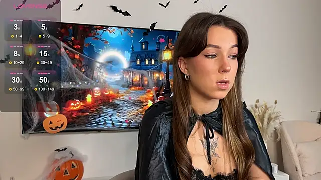 Eva Collinss online show from November 1, 1:45 am