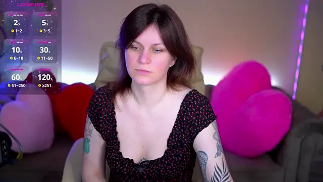 Snapshot of TinaMelt chatting on February 22, 7:37 pm TinaMelt online show from February 22, 7:37 pm