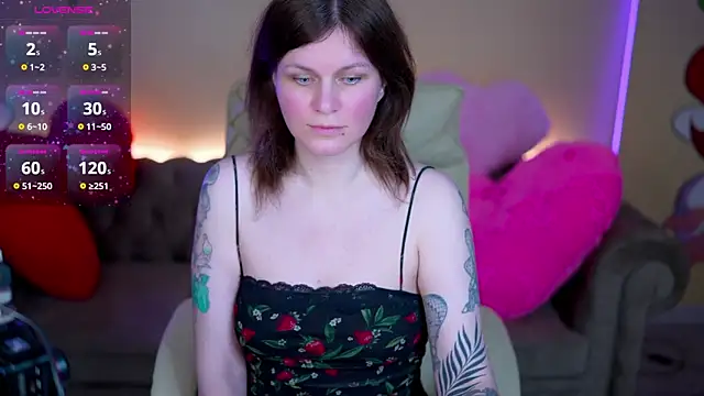 Snapshot of TinaMelt chatting on February 14, 7:58 pm TinaMelt online show from February 14, 7:58 pm