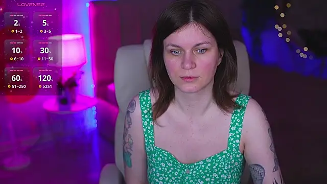 Snapshot of TinaMelt chatting on February 4, 7:31 pm TinaMelt online show from February 4, 7:31 pm