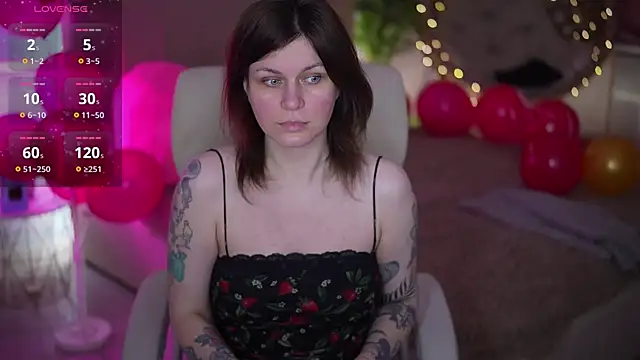 Snapshot of TinaMelt chatting on February 20, 7:38 pm TinaMelt online show from February 20, 7:38 pm