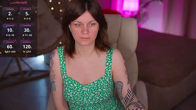 Snapshot of TinaMelt chatting on February 27, 7:35 pm TinaMelt online show from February 27, 7:35 pm