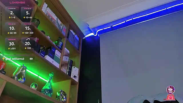 Snapshot of Gael_williams1 chatting on October 23, 5:11 pm Gael williams1 online show from October 23, 5:11 pm