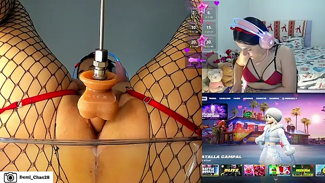 demi chan online show from February 21, 7:43 am