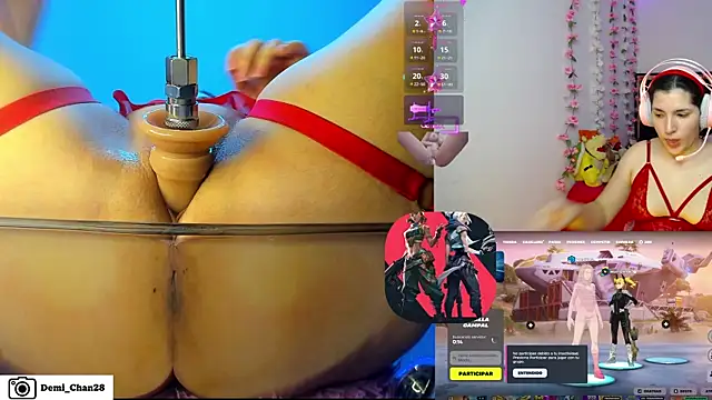 demi chan online show from May 16, 8:24 am