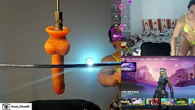 demi chan online show from February 25, 5:07 am