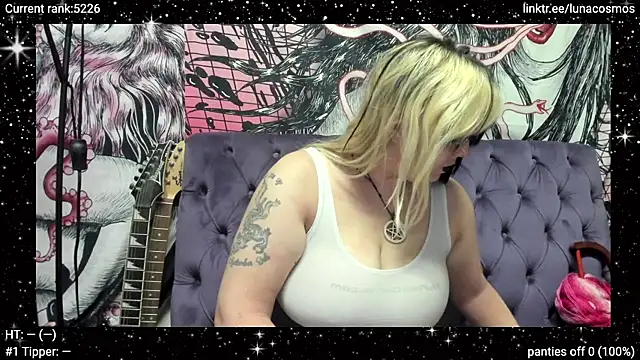 LunaCosmos online show from April 7, 2:41 pm