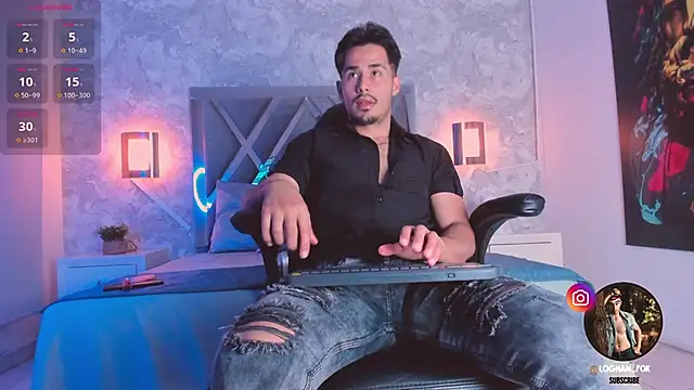 Snapshot of loghan_fox chatting on September 21, 3:44 am loghan fox online show from September 21, 3:44 am