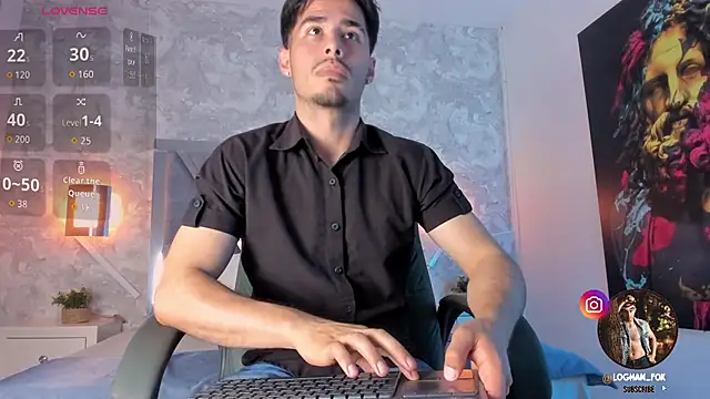 Snapshot of loghan_fox chatting on October 11, 3:18 am loghan fox online show from October 11, 3:18 am