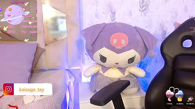 Snapshot of kaisage_tay chatting on October 25, 3:45 pm kaisage tay online show from October 25, 3:45 pm