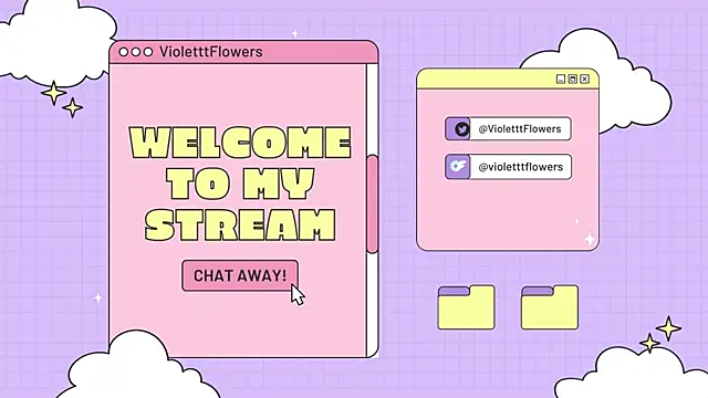 Snapshot of violetttflowers chatting on July 13, 12:32 am violetttflowers online show from July 13, 12:32 am
