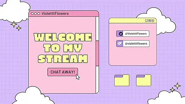 violetttflowers online show from January 7, 11:10 pm