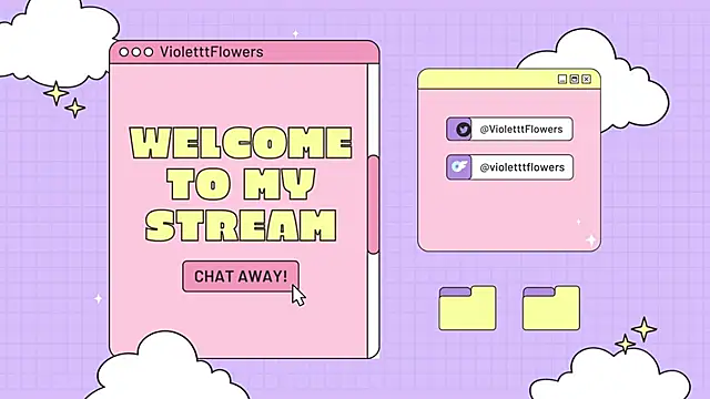 violetttflowers online show from December 19, 5:48 pm